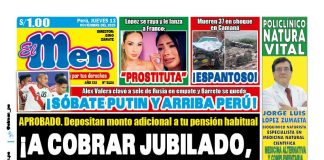 Portada Diario El Men (13/11/2025)