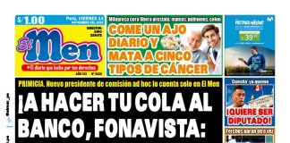 Portada Diario El Men (14/11/2025)