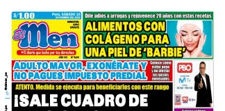 Portada Diario El Men (15/11/2025)