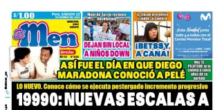 Portada Diario El Men (22/11/2025)
