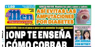 Portada Diario El Men (25/11/2025)