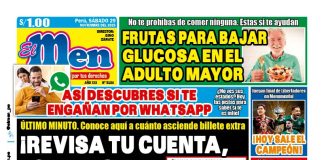 Portada Diario El Men (29/11/2025)