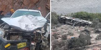 accidente en la carretera Panamericana Sur dejó un saldo de 37 personas fallecidas y 25 heridos