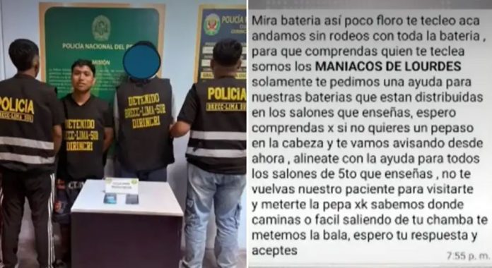 Caen por extorsionar a sus profesores en VMT