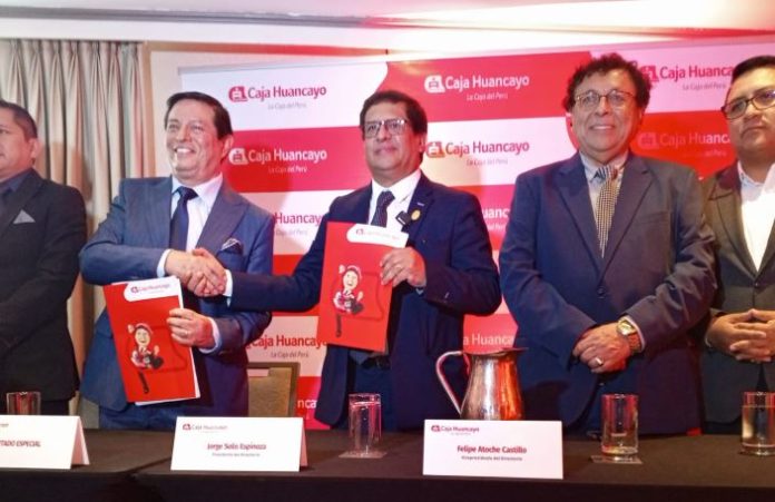 Caja Huancayo recupera parque del emprendedor Caja Huancayo recupera parque del emprendedor