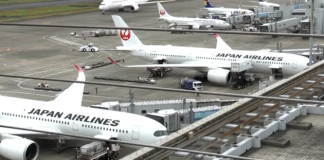 Cancelan los vuelos con destino a Japón