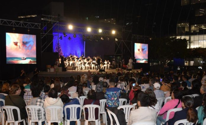 Celebraron con villancicos en “San Isidro vive la Noche Buena”
