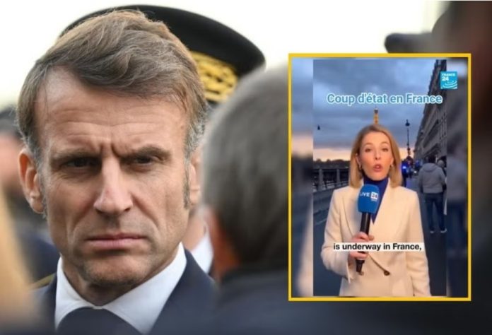 Difunden falso golpe de Estado en Francia