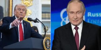 Donald Trump y Vladímir Putin