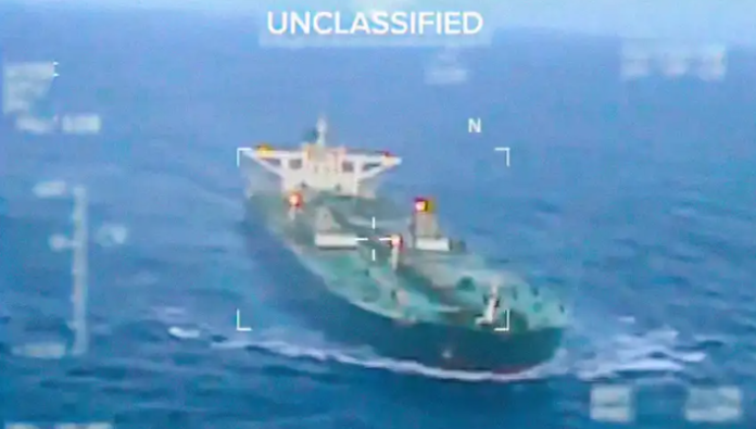 EE.UU. chapa tanquero panameño “bamba”