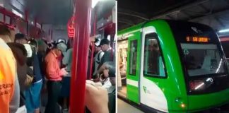 Evacuaron a pasajeros del Metro en San Borja