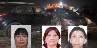 Hermanas murieron tras choque vehicular