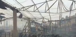 Incendio consumió fábrica en SJL