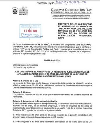LEY N&deg; 8632 2024 -CR