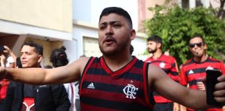 Robaron celulares a hinchas de Flamengo
