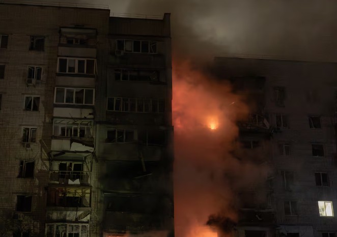 Rusia volvió a bombardear Kiev Rusia volvió a bombardear Kiev