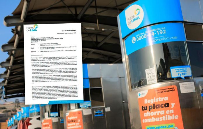 Rutas de Lima dejó de operar concesión Rutas de Lima dejó de operar concesión