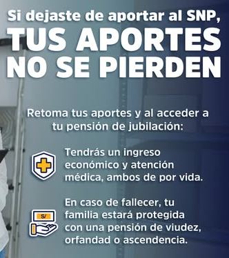 SNP - tus aportes no se pierden