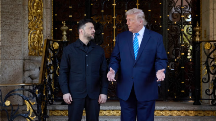 Volodímir Zelensk y Donald Trump Volodímir Zelensk y Donald Trump