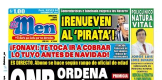 Portada Diario El Men (4/12/2025)