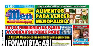 Portada Diario El Men (10/12/2025)