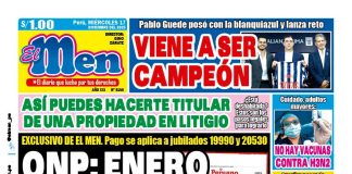 Portada Diario El Men (17/12/2025)