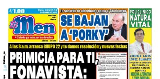 Portada Diario El Men (18/12/2025)