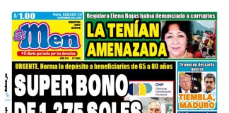 Portada Diario El Men (20/12/2025)