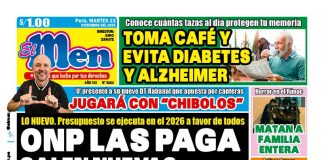 Portada Diario El Men (23/12/2025)
