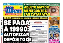 Portada Diario El Men (26/12/2025)