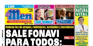 Portada Diario El Men (27/12/2025)