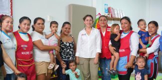 Ministra Lesly Shica impulsa inversión de más de S/378 mil a favor de la primera infancia en Loreto