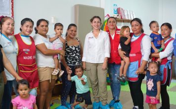 Ministra Lesly Shica impulsa inversión de más de S/378 mil a favor de la primera infancia en Loreto