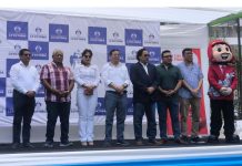 Caja Huancayo recuperó área deportiva en Gamarra