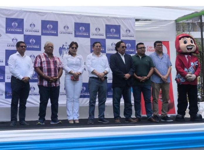 Caja Huancayo recuperó área deportiva en Gamarra