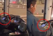 Conductor del Metropolitano manejaba chateando y oyendo audífonos