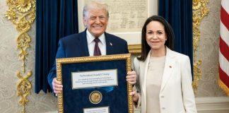 Donald Trump “María Corina es maravillosa”