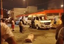 Incendian combi de chofer por cupos