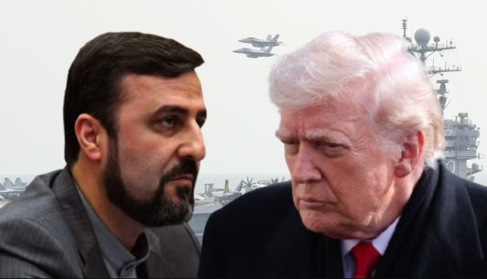 Kazem Gharibabadi y Donald Trump