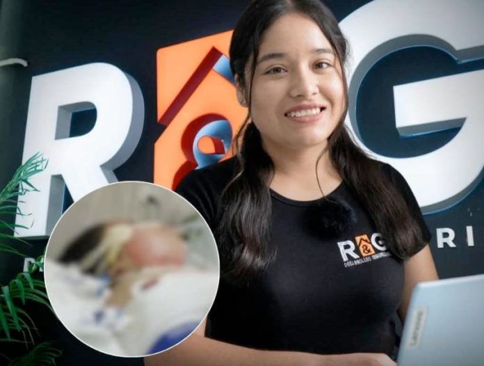 La queman viva en oficina