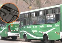 Línea Verde paró por extorsiones