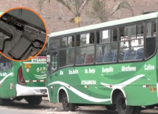 Línea Verde paró por extorsiones Línea Verde paró por extorsiones