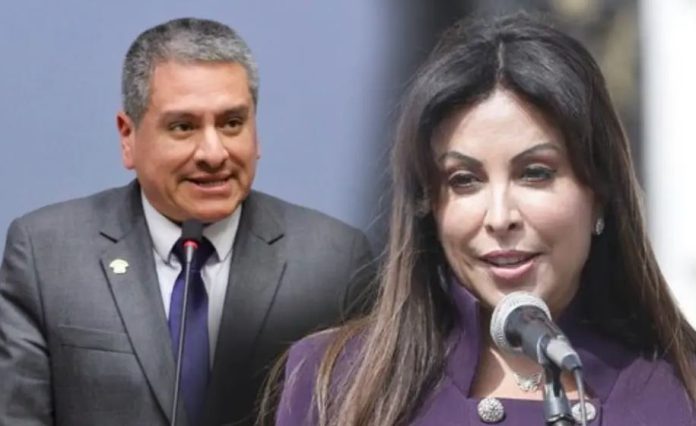 Luis Aragón y Patricia Chirinos Luis Aragón y Patricia Chirinos