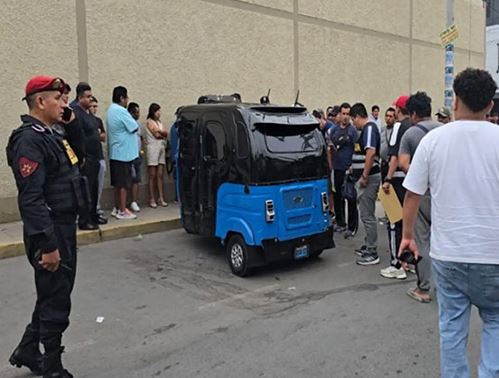 Mototaxista asesinó a su compañero Mototaxista asesinó a su compañero