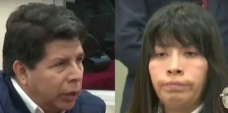 Pedro Castillo y Betssy Chávez