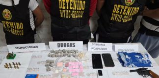 Poli chapa a tres sicarios chibolos de ‘Los Tovares’