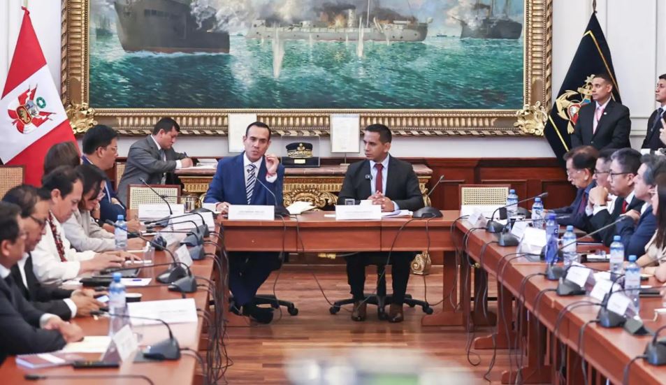 Presidente José Jerí en la Comisión de Fiscalización del Congreso de la República