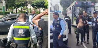 Roba celular en moto y lo persiguen en tres distritos