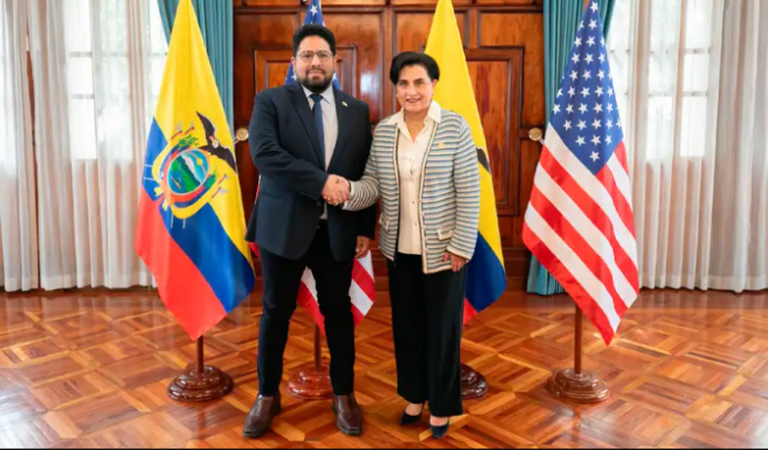 USA y Ecuador pactan contra el narcotráfico