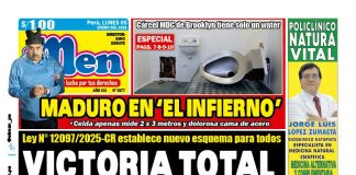 Portada Diario El Men (5/1/2026)